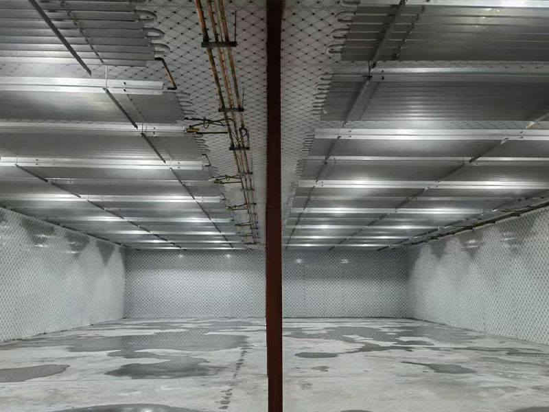 食品冷库-- 冷冻库 冷藏库 吊顶铝排速冻库安装,